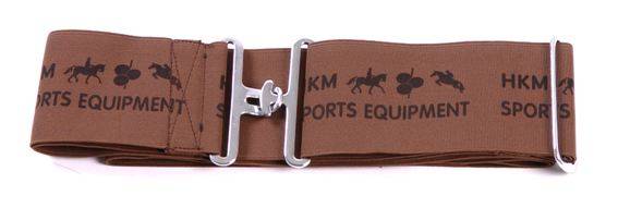 Elasticated HKM surcingle 2400 brown / St