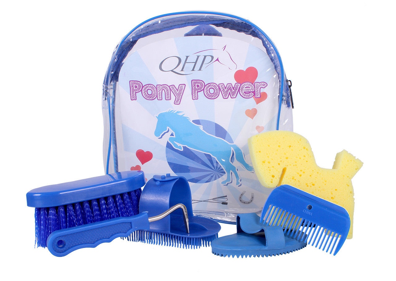 pony power grooming backpack