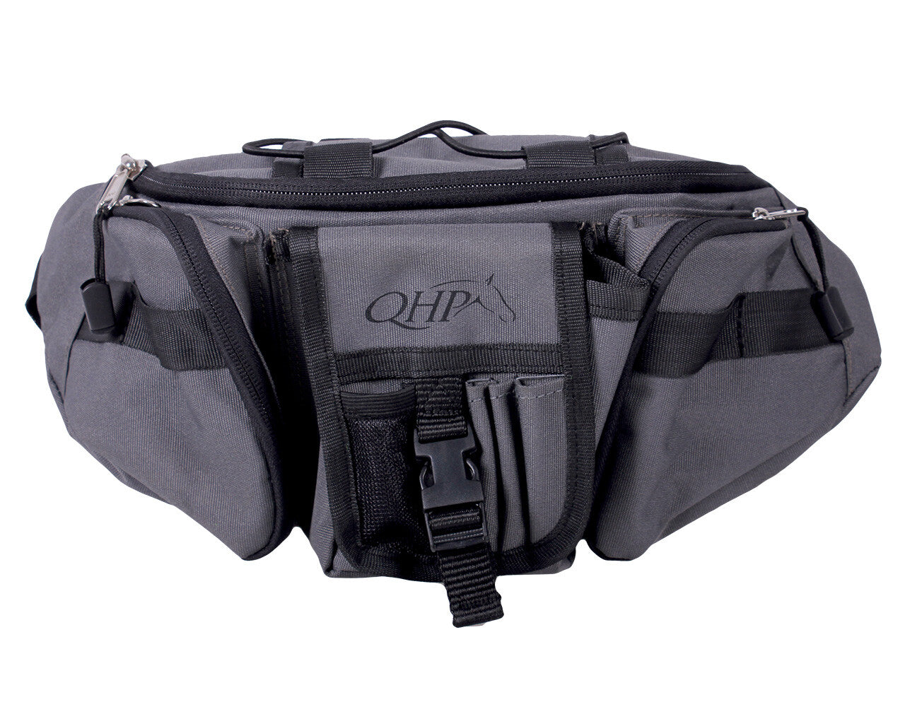 Hip bag with braiding kit