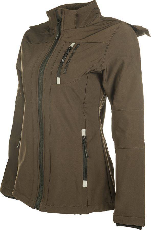 Softshell jacket Sport Ladies 2100 dark brown / EU128/age 6-7