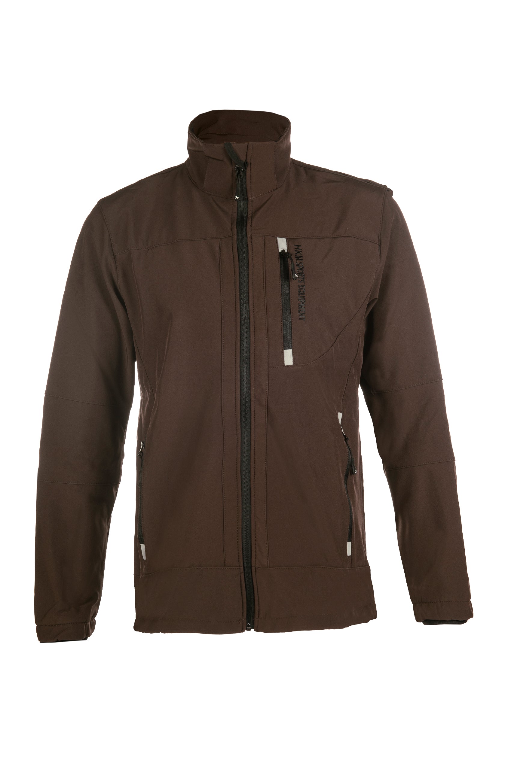 Men's softshell jacket Sport 2100 dark brown / L