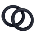Safety stirrup elastic rings