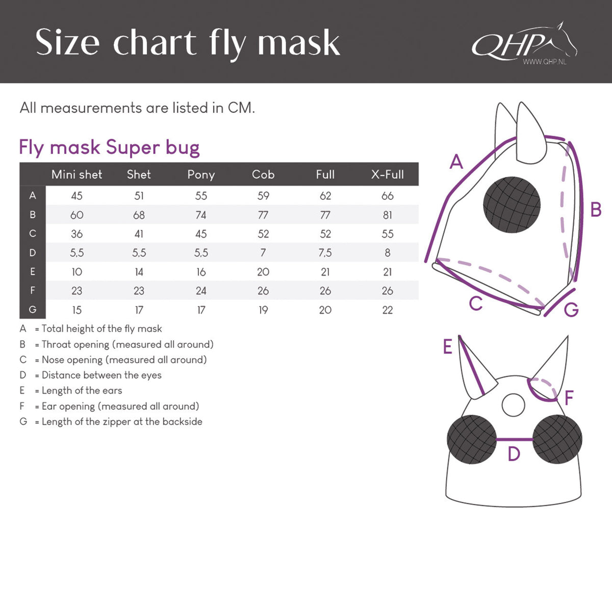 Fly Mask Super bug