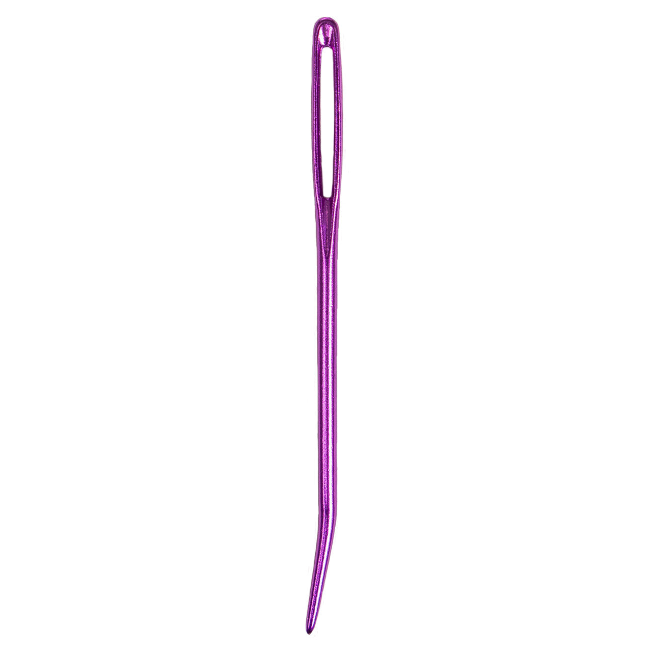 Colored plaiting needle