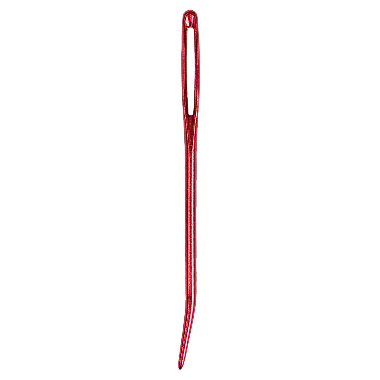 Colored plaiting needle