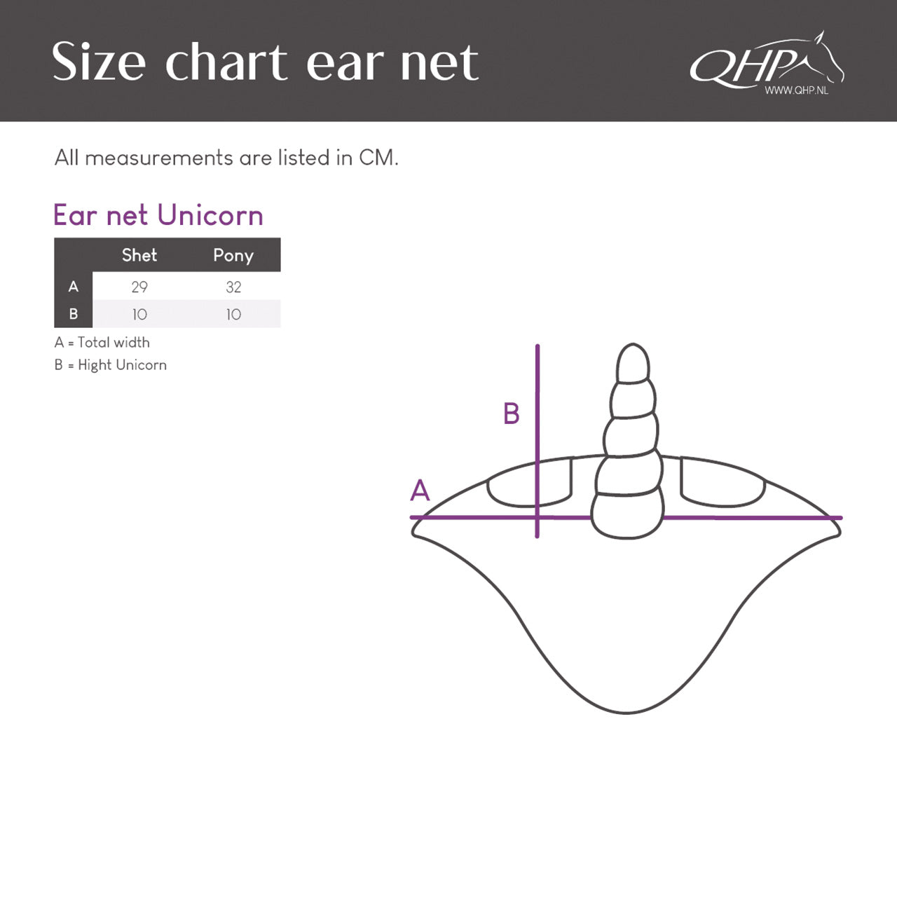 Ear net Unicorn