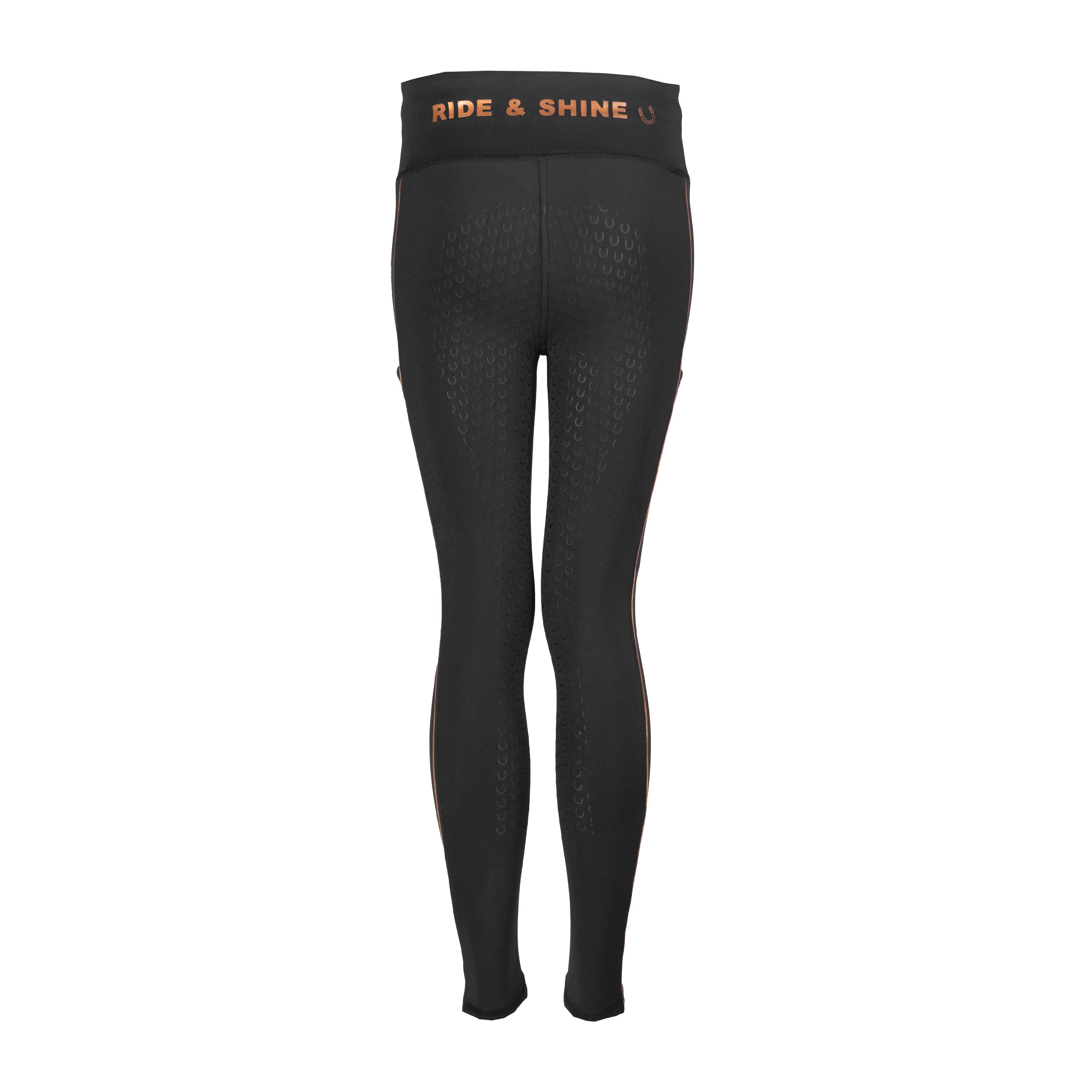 RIDING TIGHTS YUKI BLACK/ROSE / 116