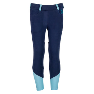 JR RIDING TIGHTS NOAH BLUE / 116
