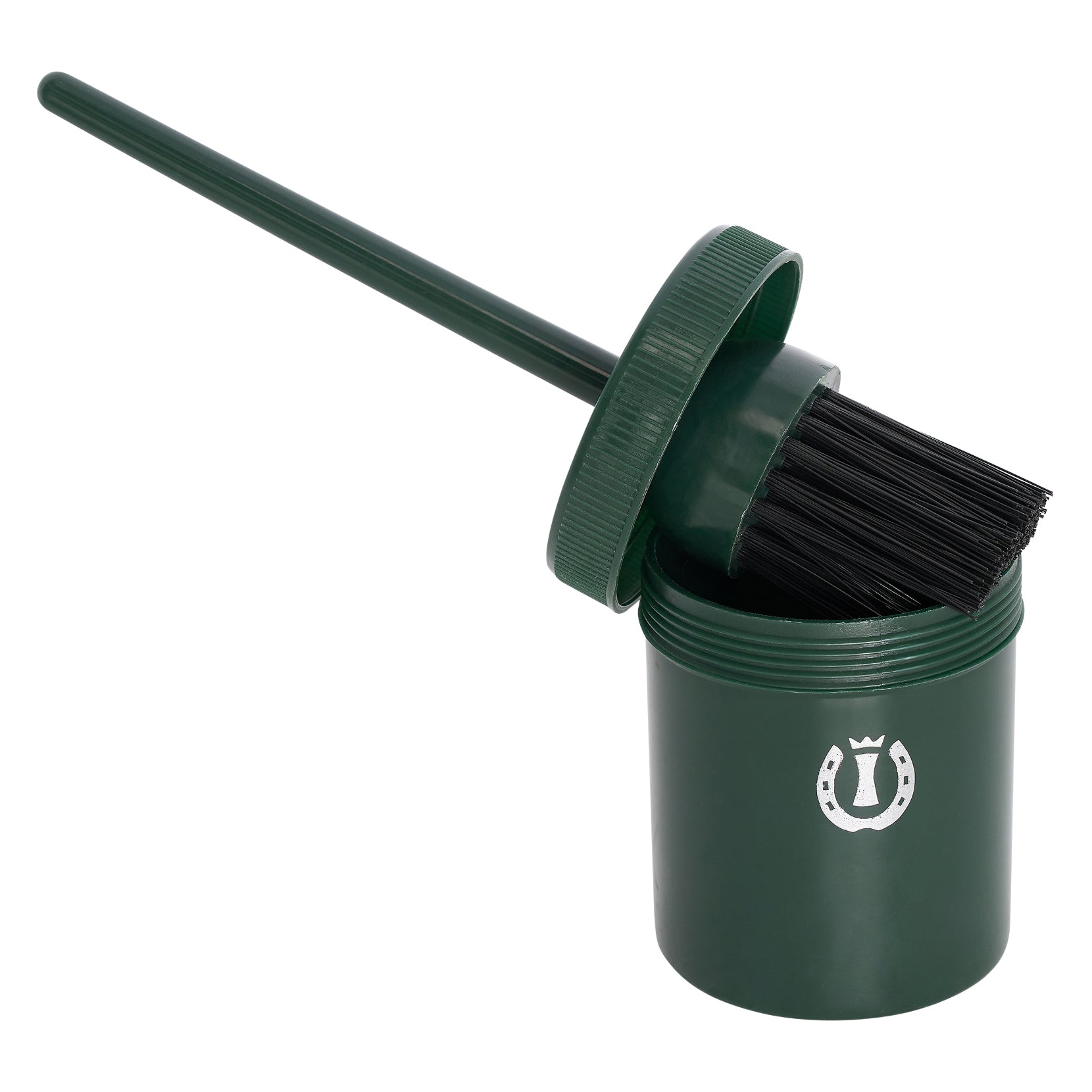 Hoof oil brush with container IRH