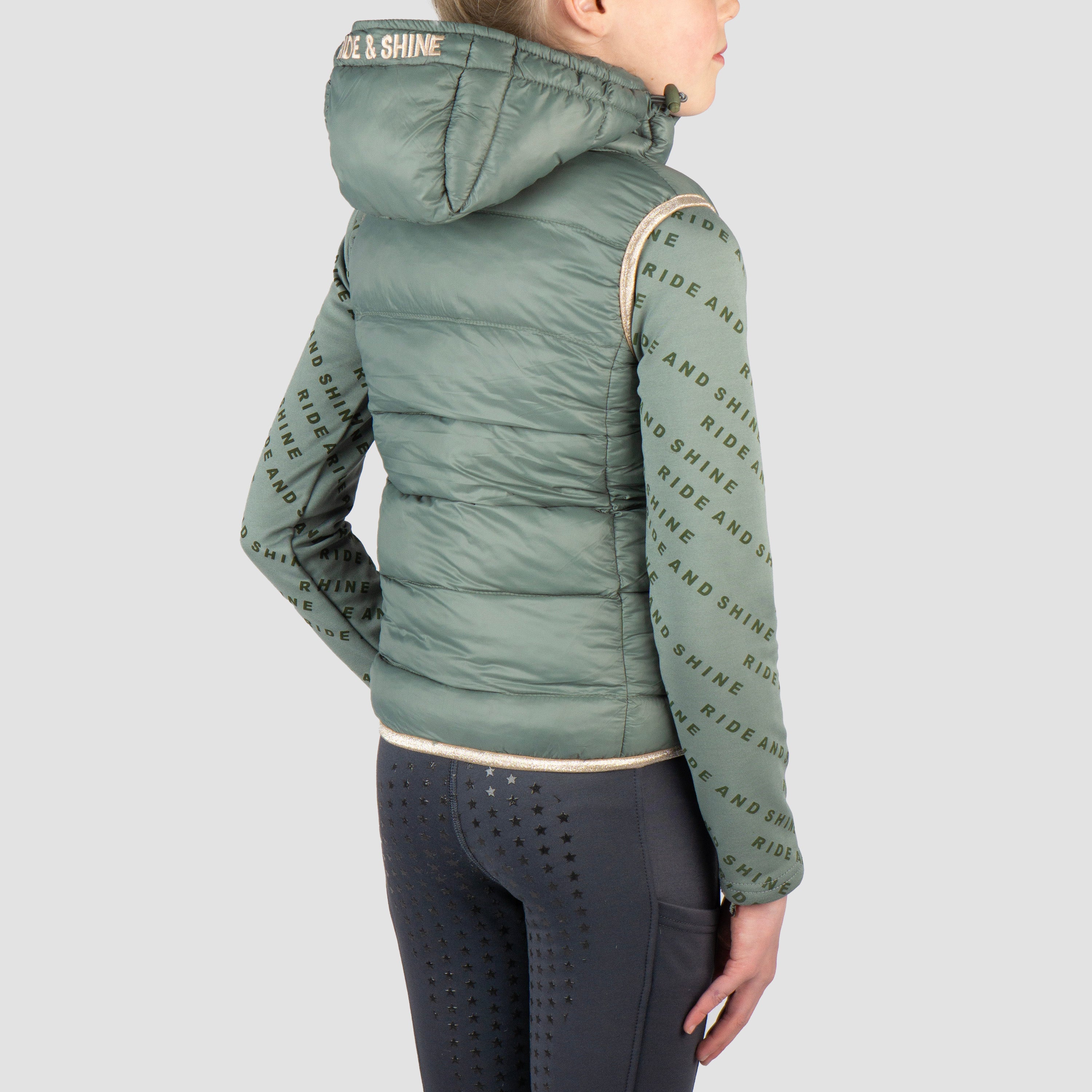 GILET RAI HUNTER GREEN / 128