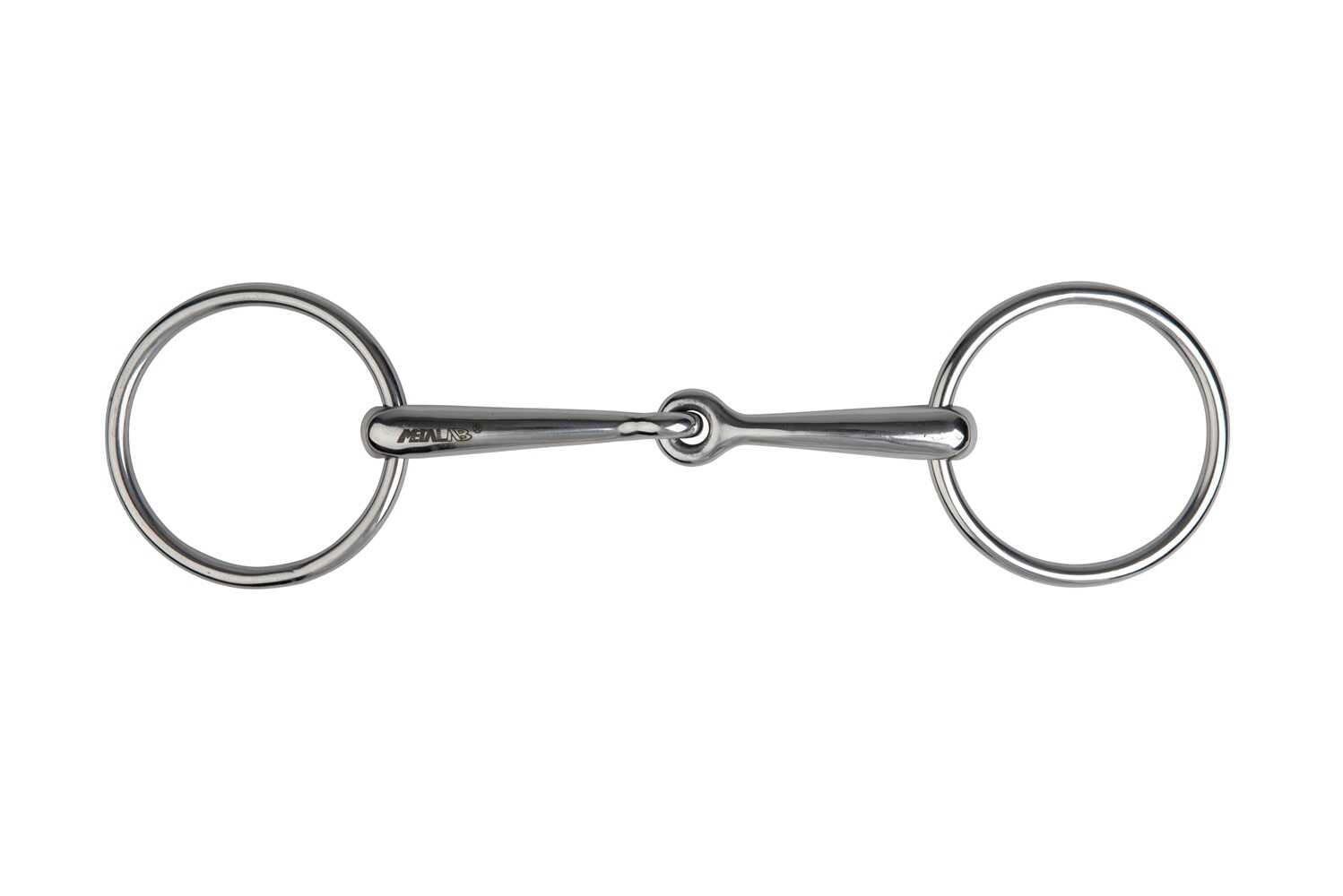 METALAB 2-ring bit - Full snaffle
