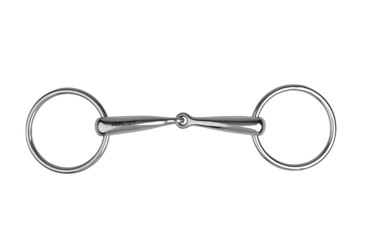 METALAB 2-ring bit - Hollow snaffle