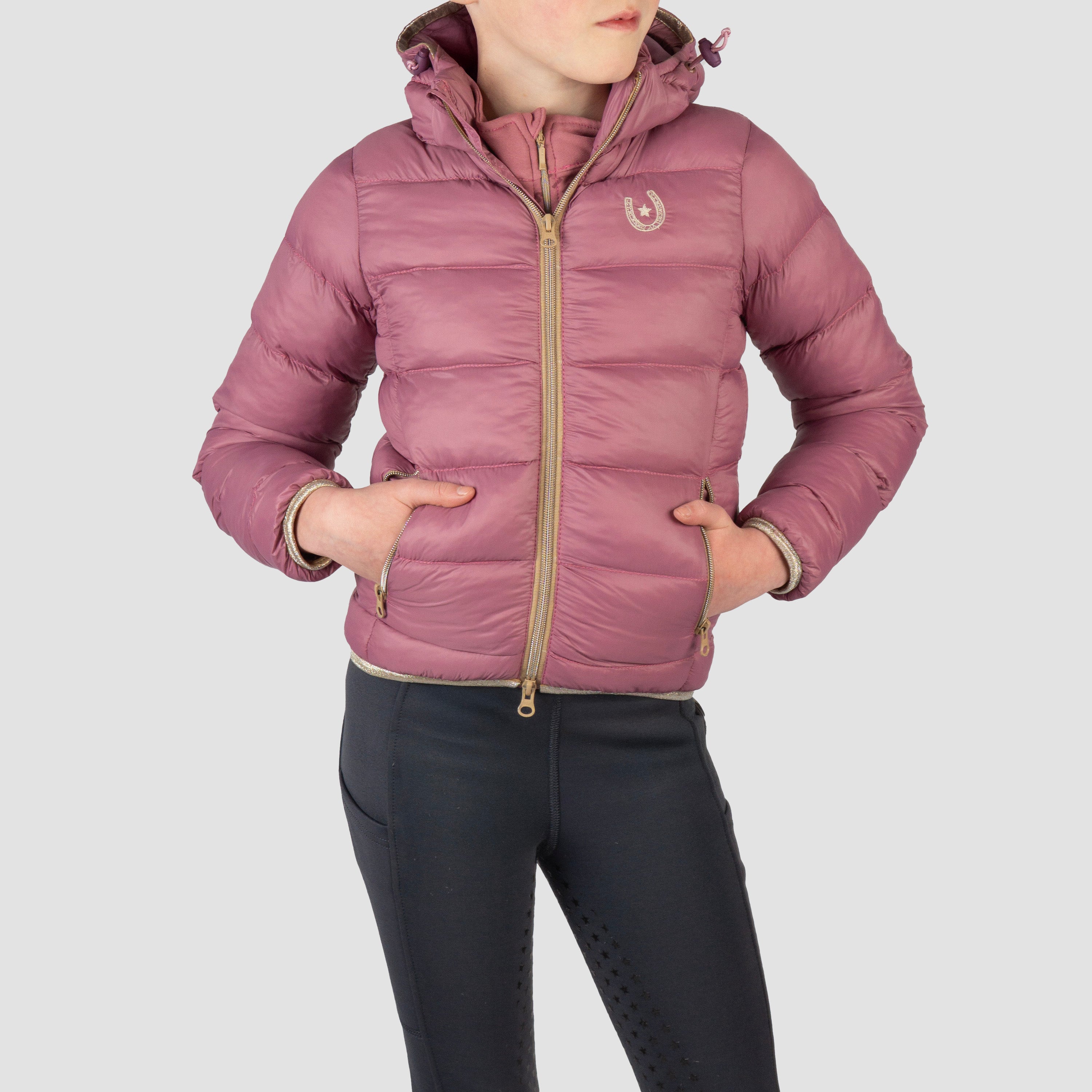 PUFFER JACKET MYO MAUVE BERRY / L