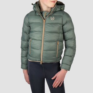PUFFER JACKET MYO HUNTER GREEN / 128