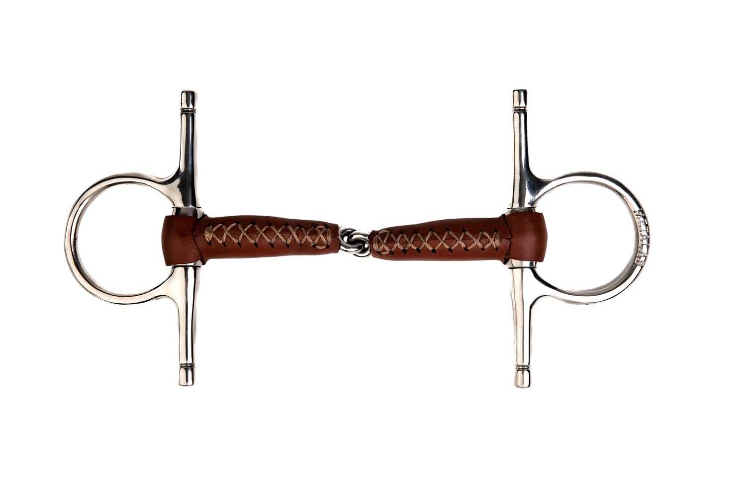 METALAB Full cheek bit - Pinchless coated leather
