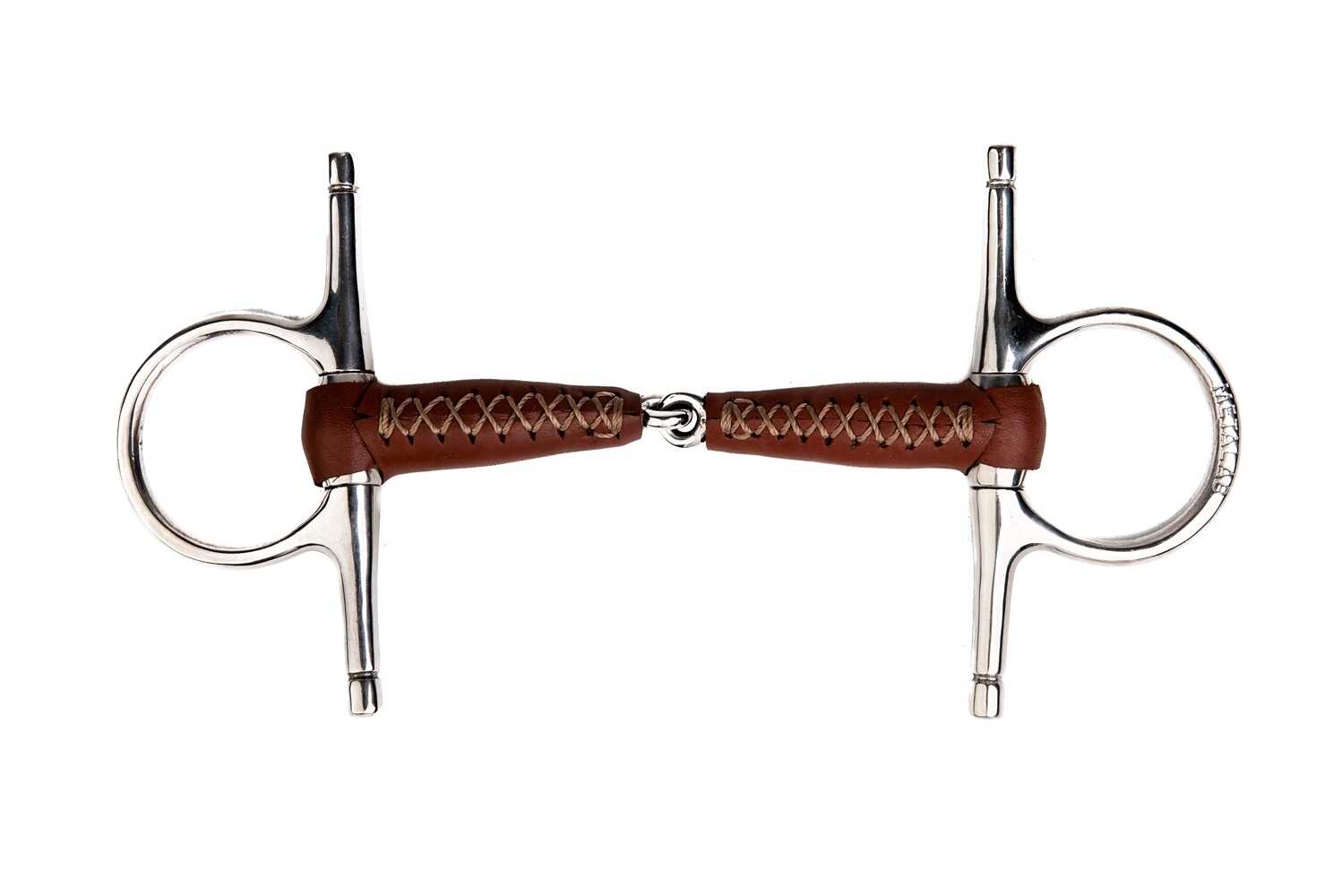 METALAB Full cheek bit - Pinchless coated leather