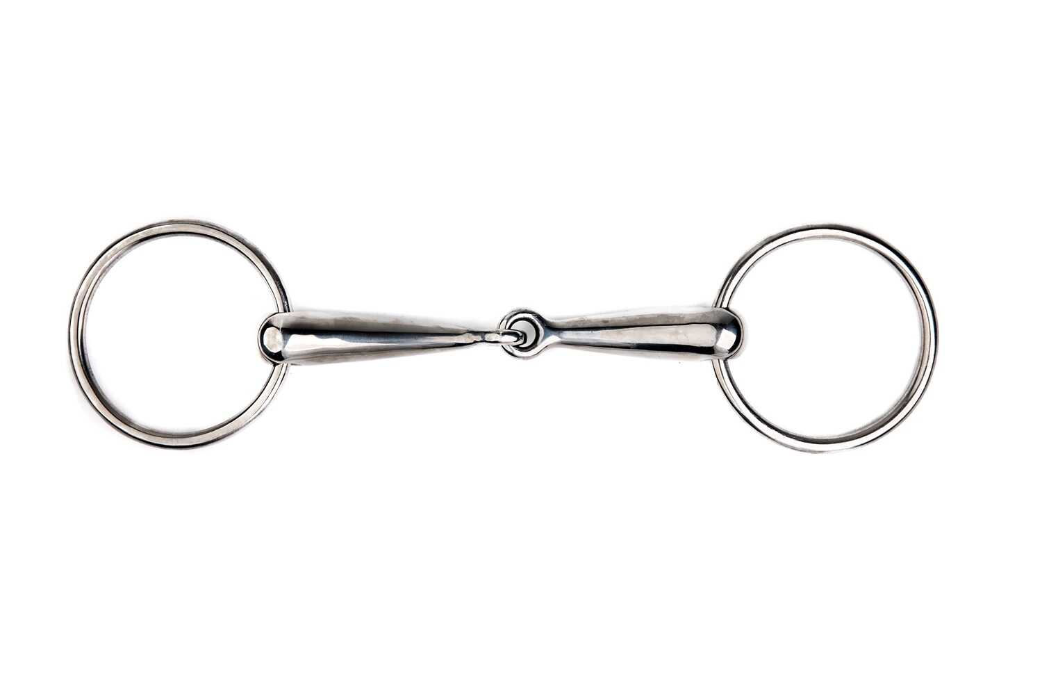 METALAB 2-ring bit - Full snaffle