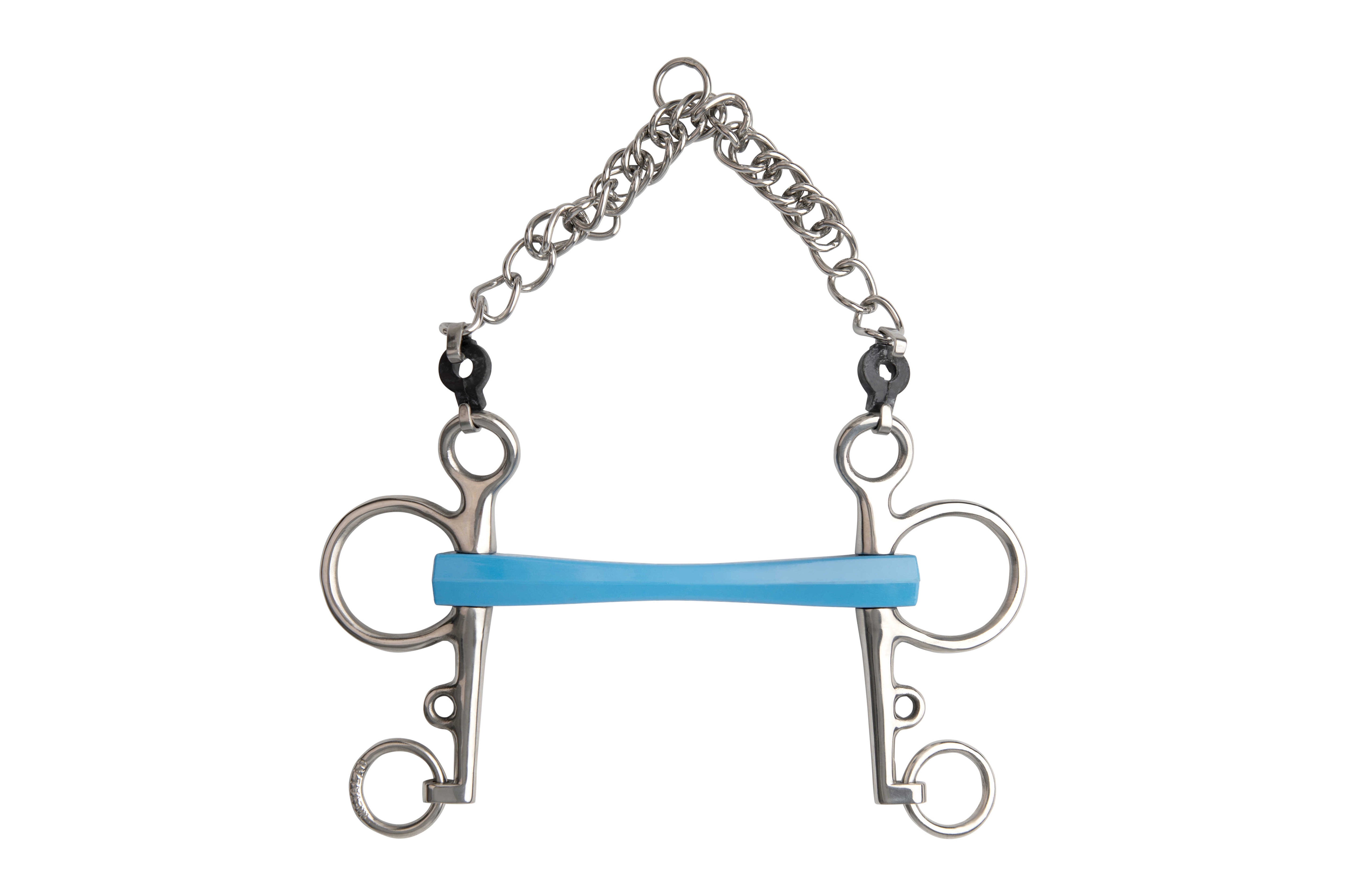 METALAB Pelham bit - Flexi straight, long shanks