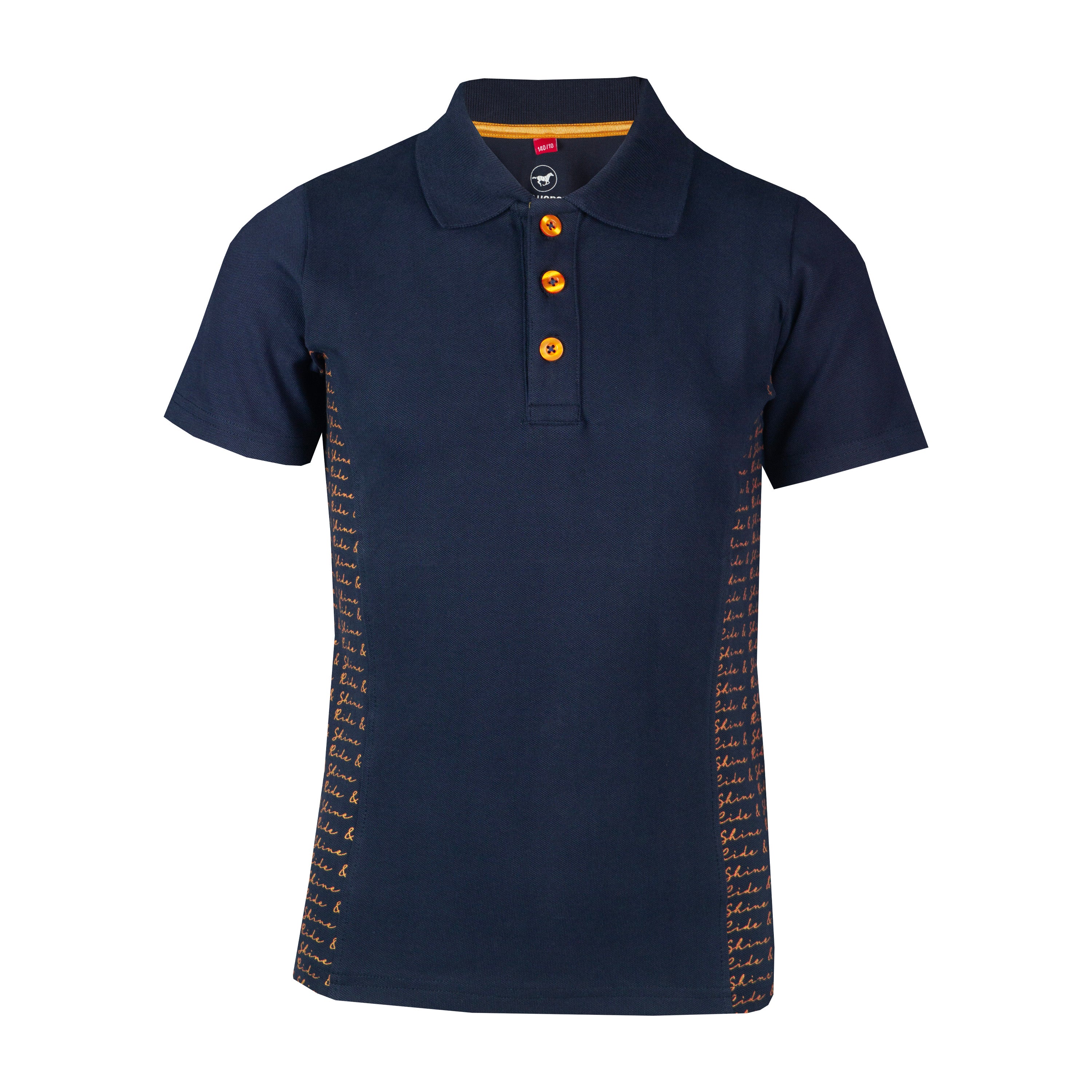 POLO SHIRT VENICE BLUE/ROSE / 128