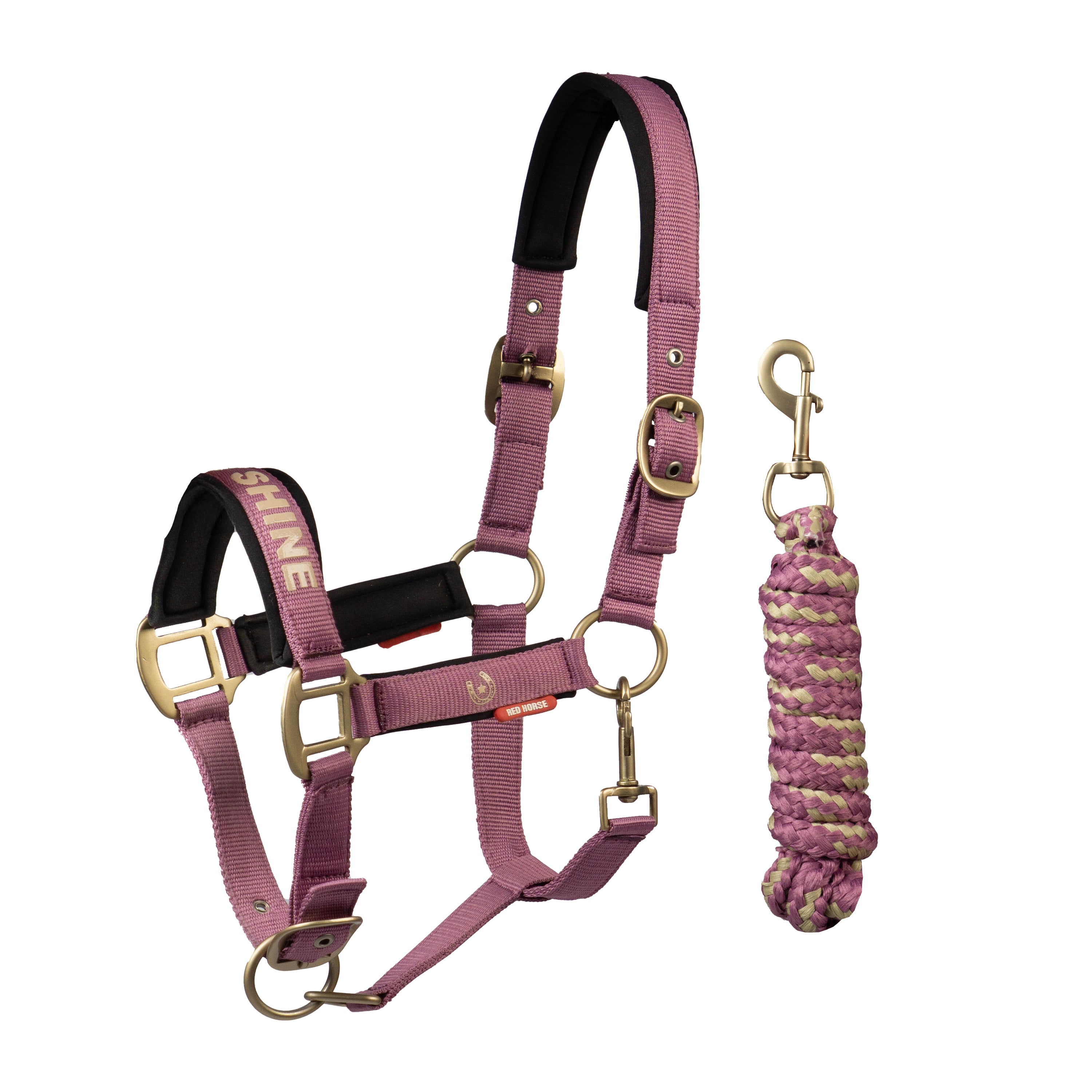 HALTER SET KYO MAUVE BERRY / PONY
