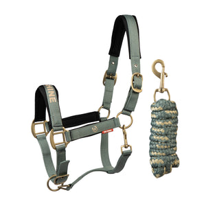HALTER SET KYO HUNTER GREEN / PONY