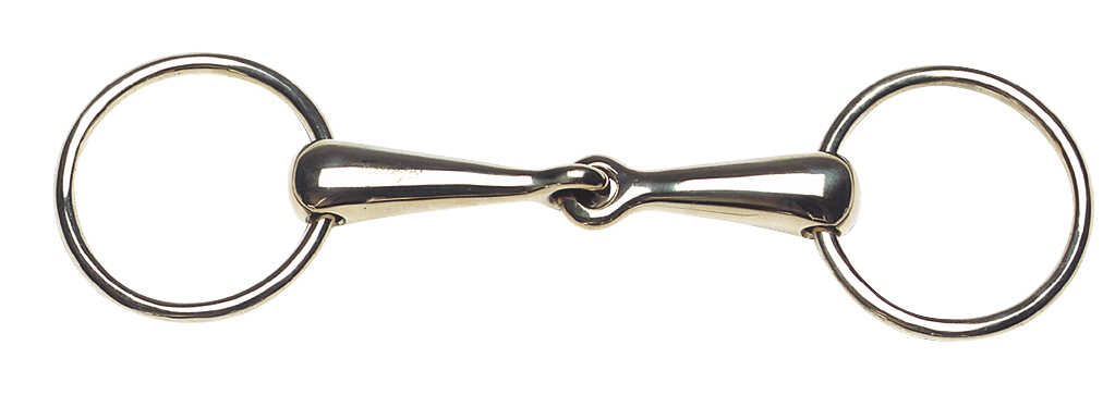 FEELING Ring snaffle in German silver