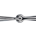 FEELING Stainless steel thin ring snaffle