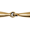 FEELING Large rings snaffle, German silver