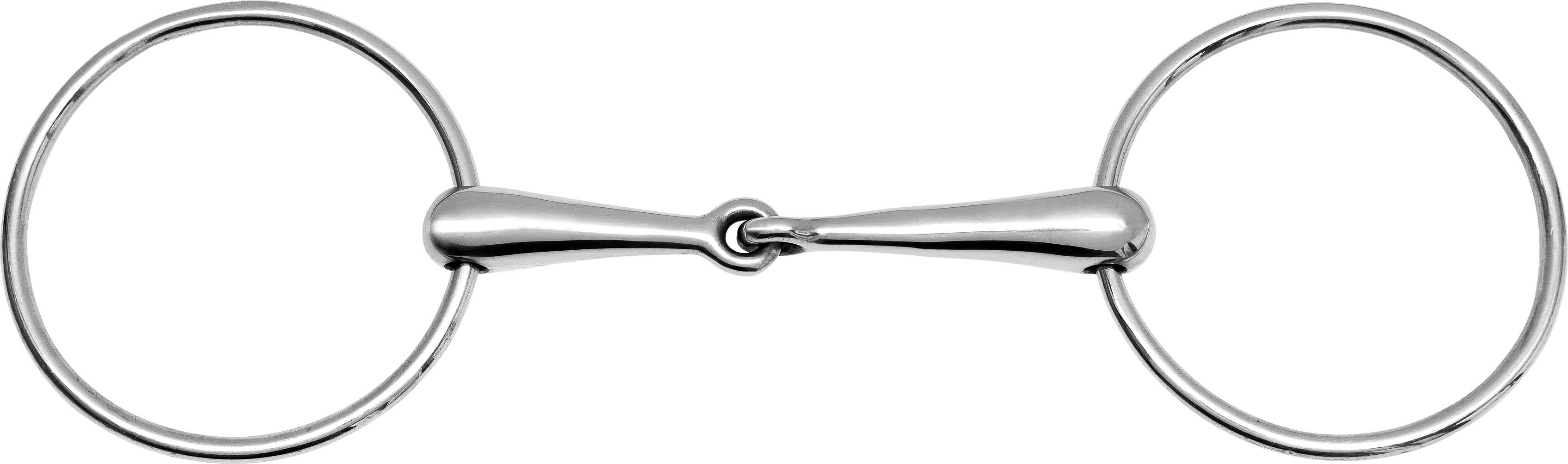 FEELING Large rings snaffle snaffle