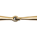FEELING Large rings snaffle, German silver