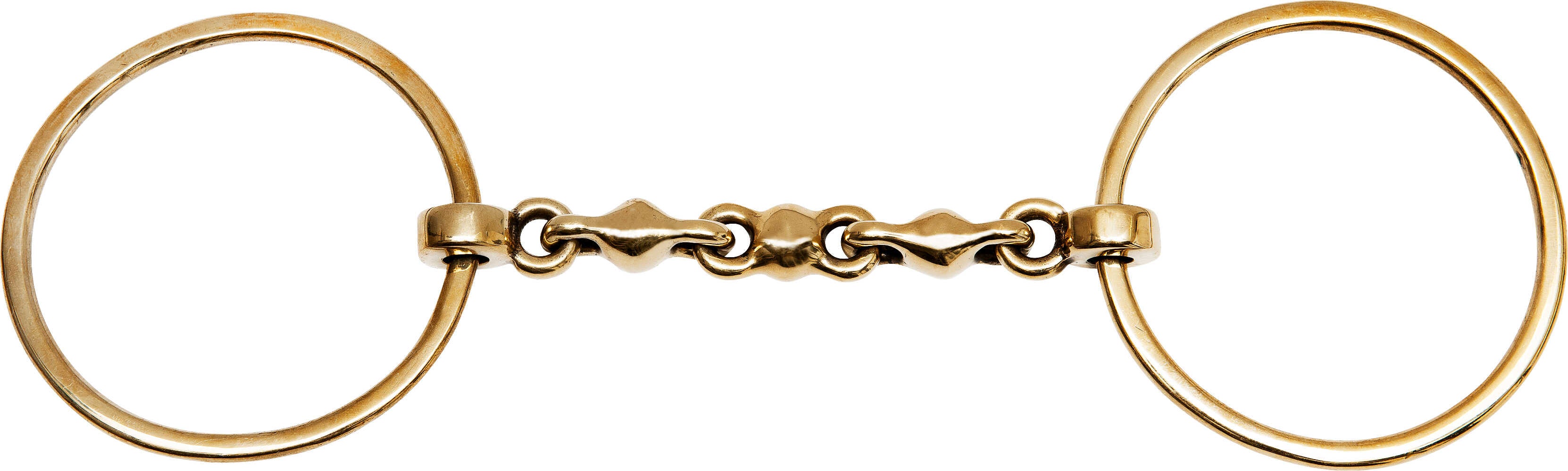 FEELING -Waterford- large rings snaffle, German silver