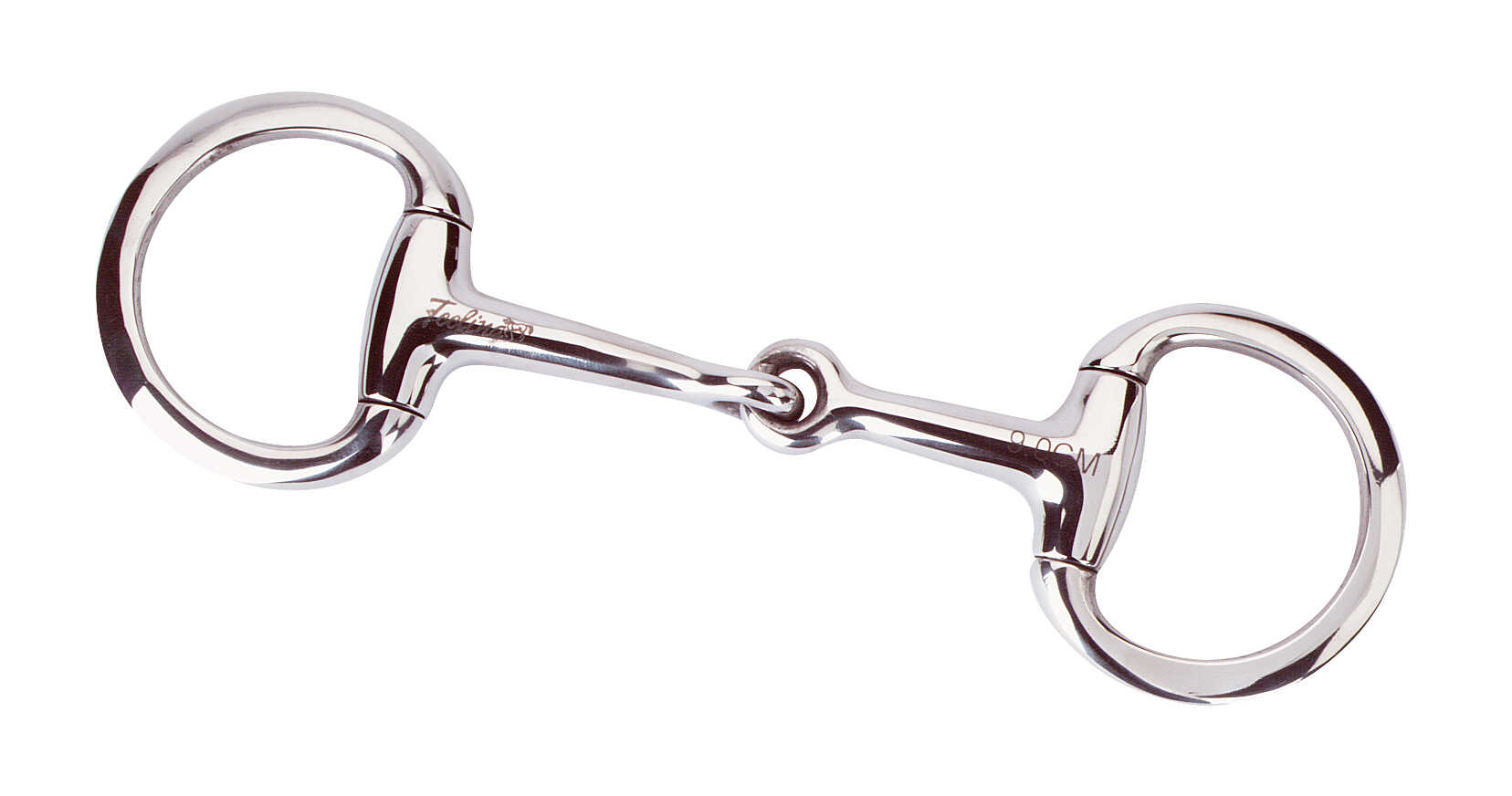 FEELING Mini eggbutt bit - Flat rings