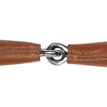 FEELING Eggbutt snaffle - Leather covered