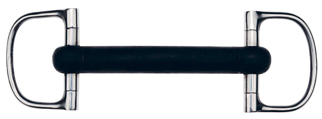 FEELING Dee snaffle - Straight rubber