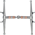FEELING Full cheek snaffle -With satin roller