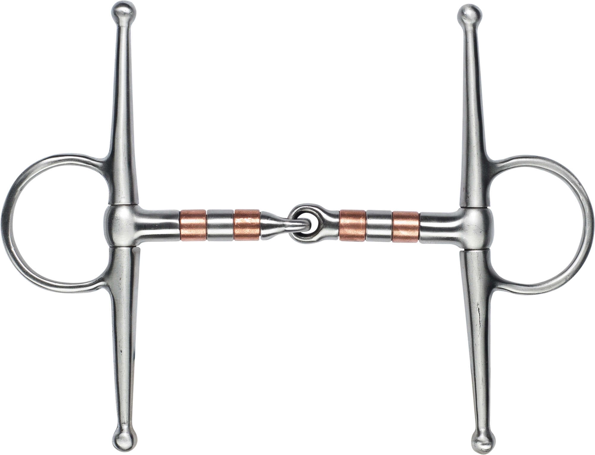 FEELING Full cheek snaffle -With satin roller