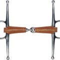 FEELING Full cheek snaffle - Leather covered
