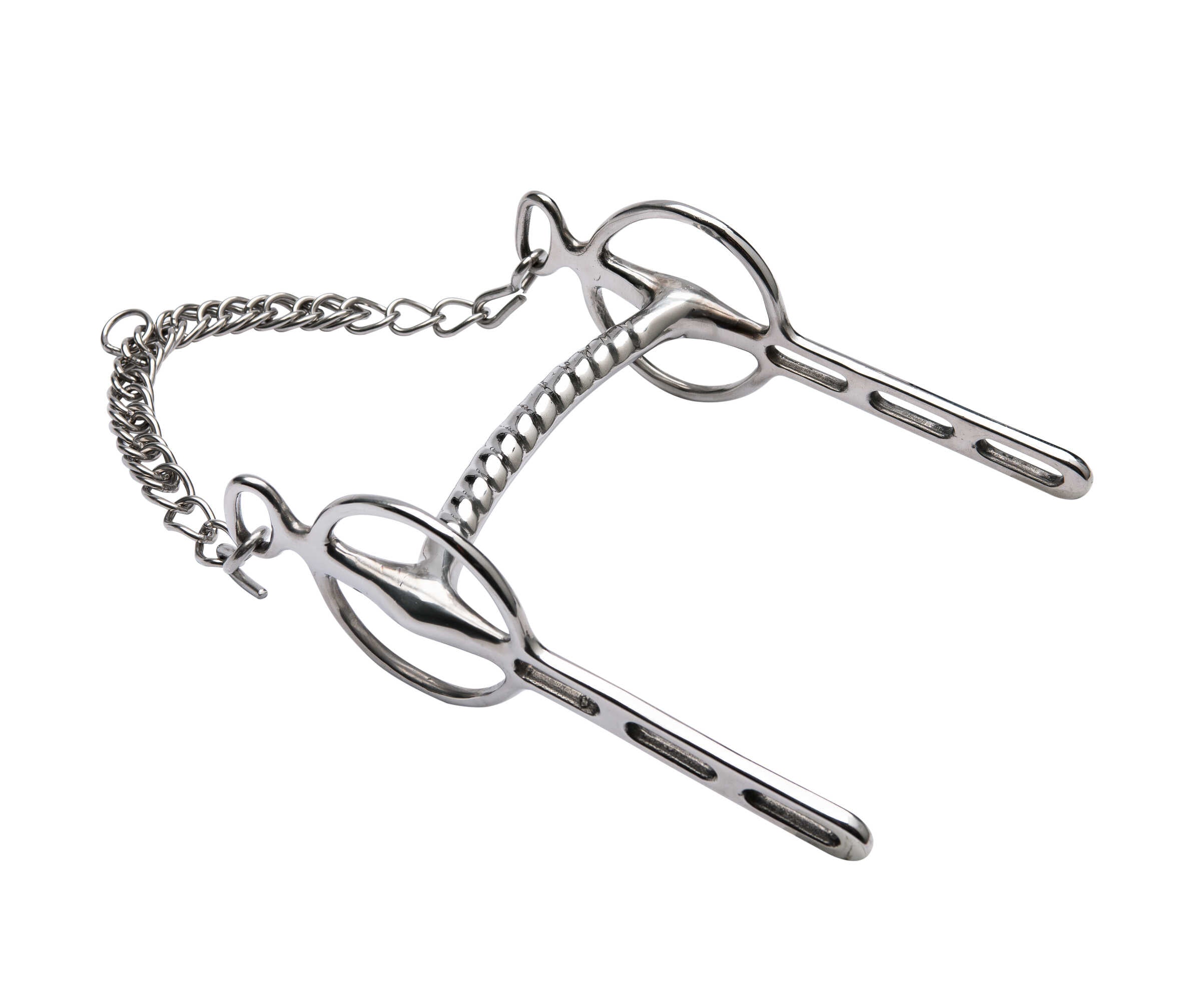 FEELING Liverpool Bit, twisted Mullen mouthpiece