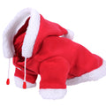 Christmas dog coat