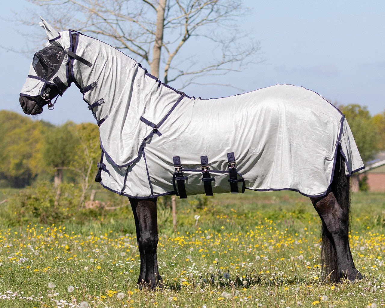 Fly sheet with neck and hood Big neck
