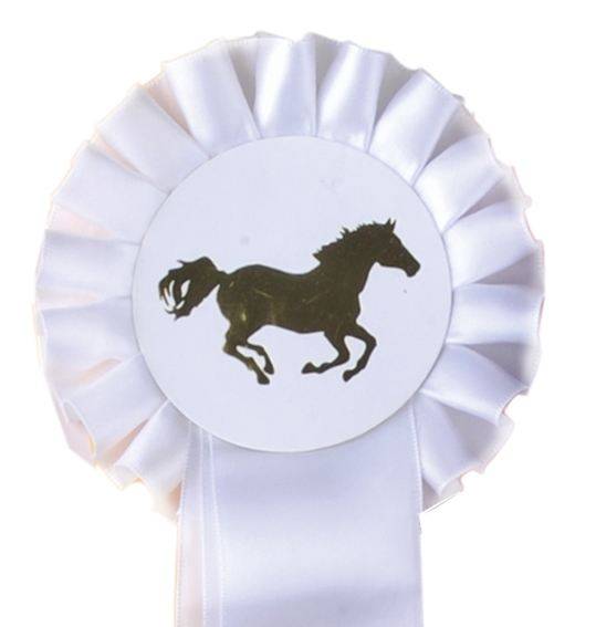 Single tier rosette 1 1212 white/white / piece