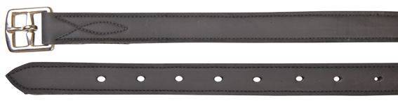 Stirrup leathers, Economic 2 pieces 9100 black / 120