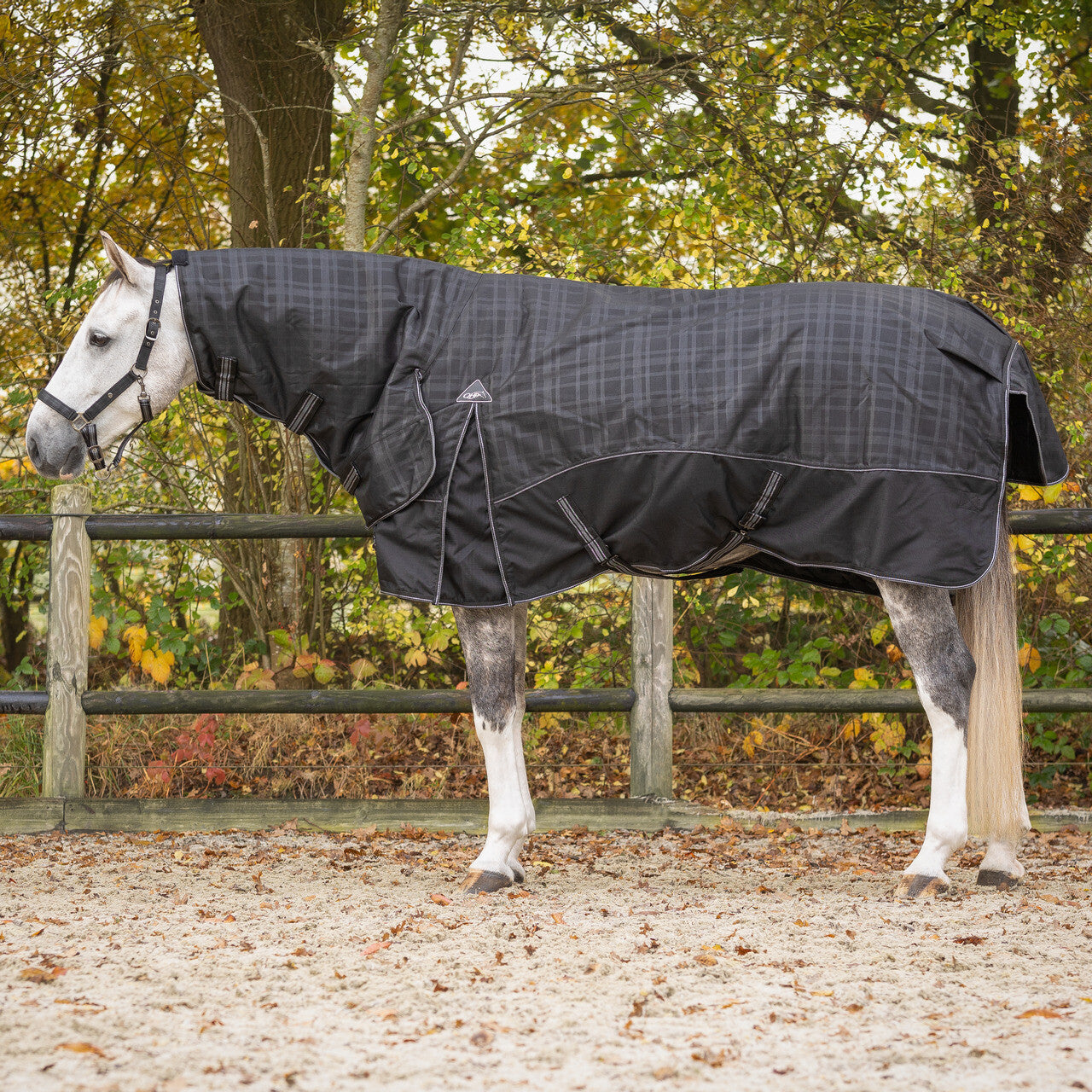 Turnout rug 1200D collection with neck 300gr