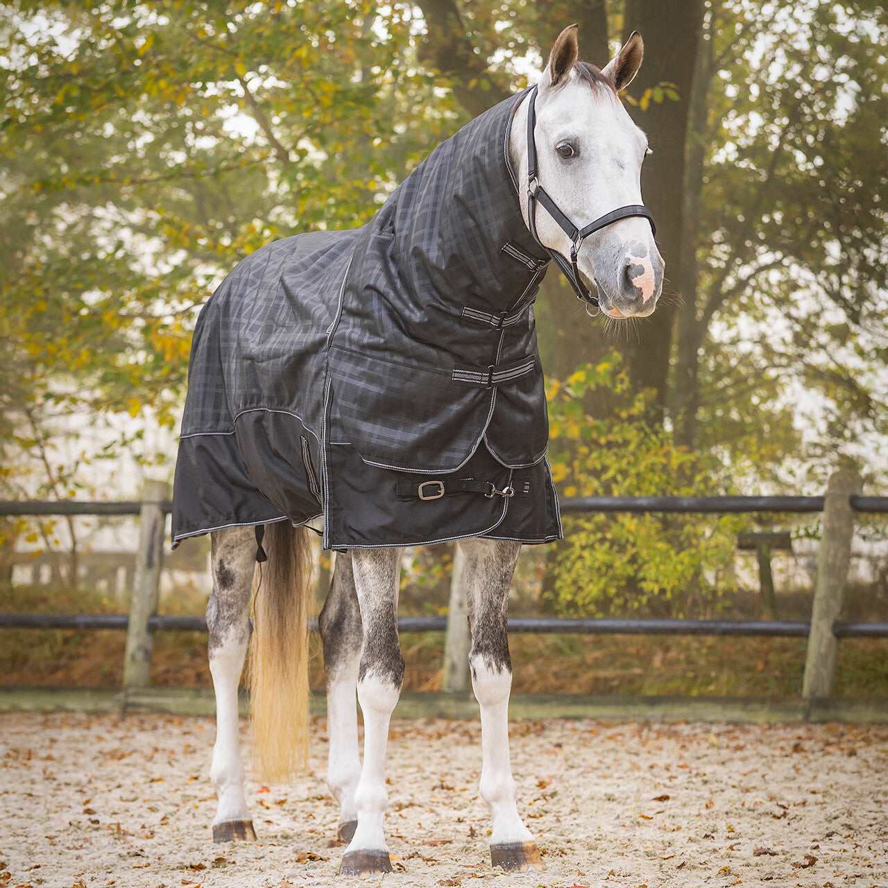 Turnout rug 1200D collection 150gr with detachable neck