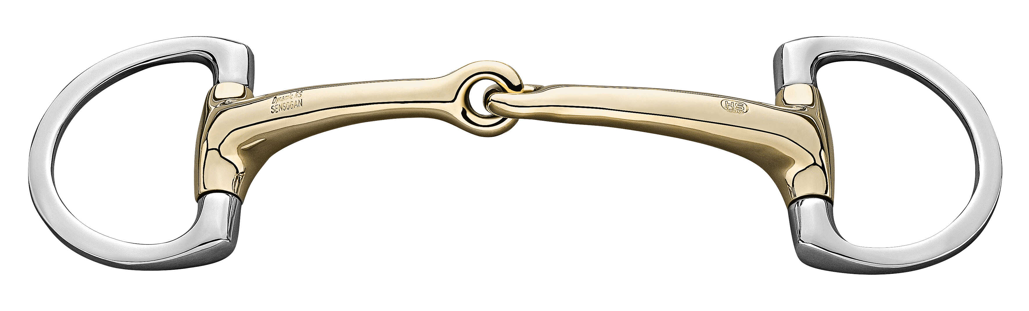 SPRENGER double jointed olive bit "Dynamic RS", crystal