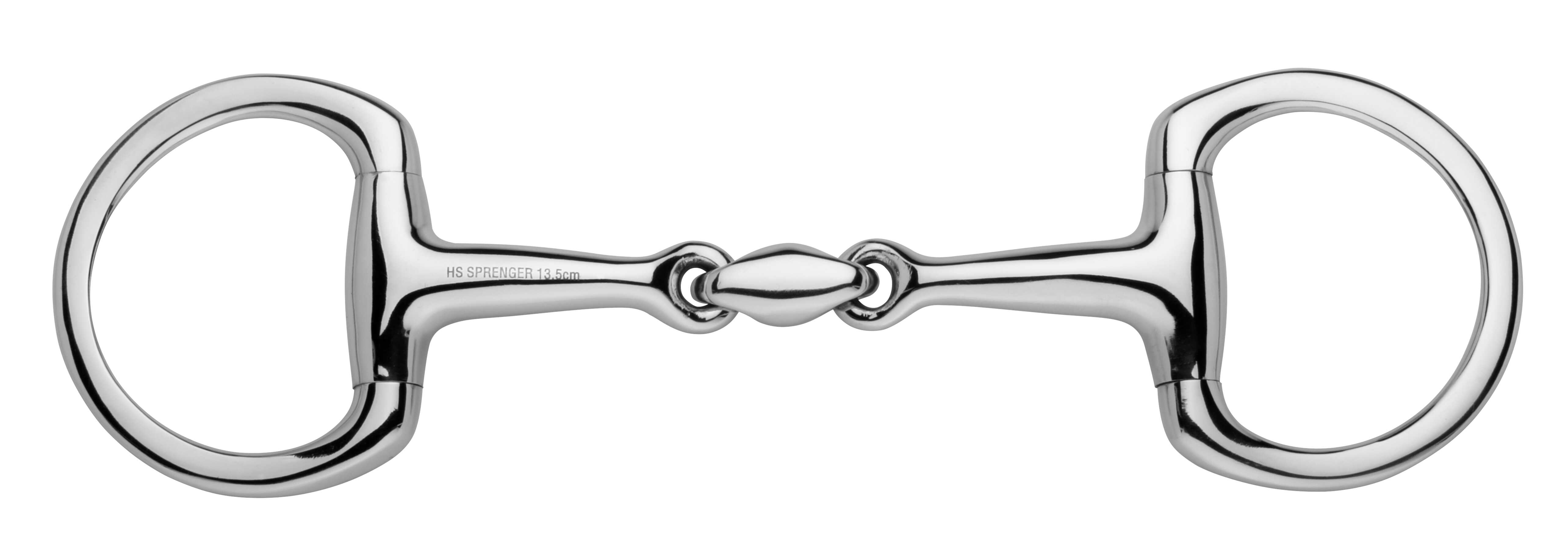 SPRENGER Eggbutt bit double-jointed