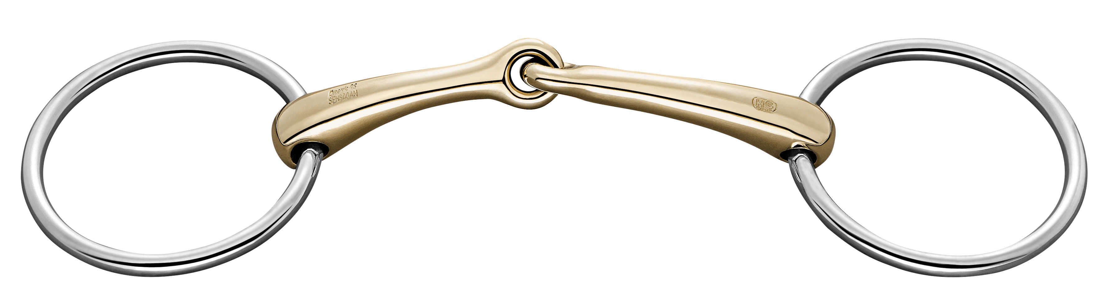 SPRENGER loose rings bit "Dynamic RS", crystal
