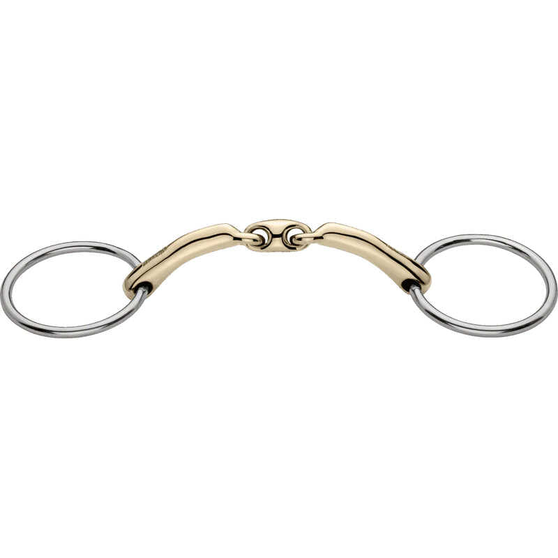 SPRENGER "Novocontact" Loose Ring Snaffle Bit, double jointed, 16 mm