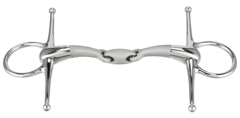 SPRENGER Full cheek bit - Satinox double-jointed