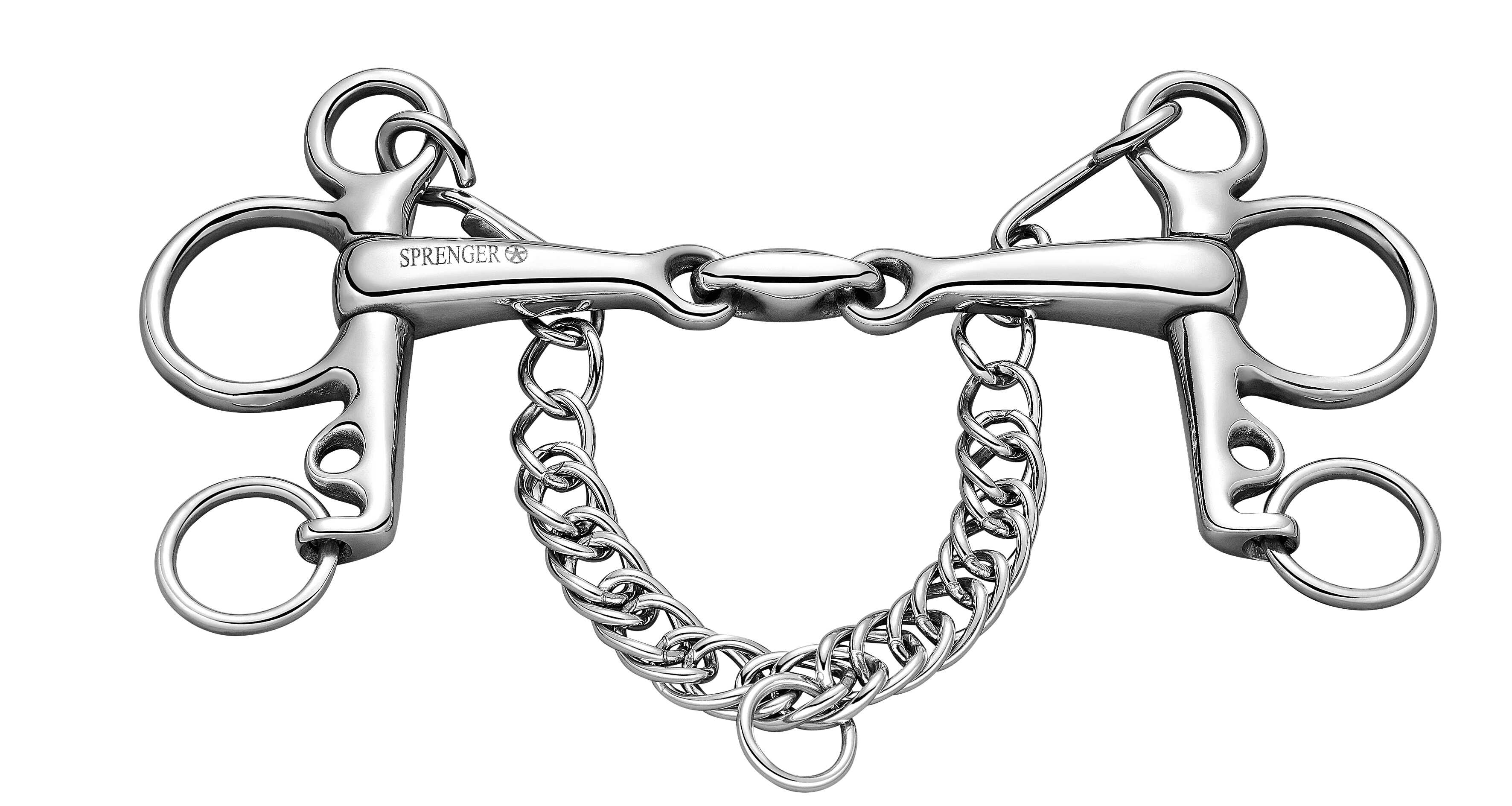 SPRENGER Pelham short branches double-jointed